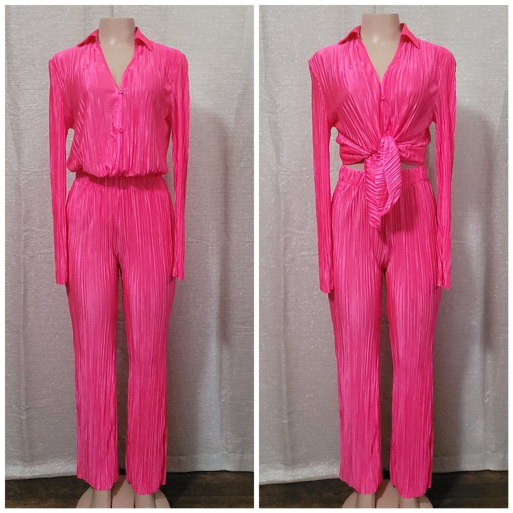 2 pieces set outfit new size S, M, L available strech material ♥️ - Picture 4 of 13